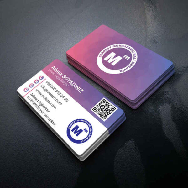 Muhasebeci Kartvizit Baskı 1000 Adet (MD: SM015)