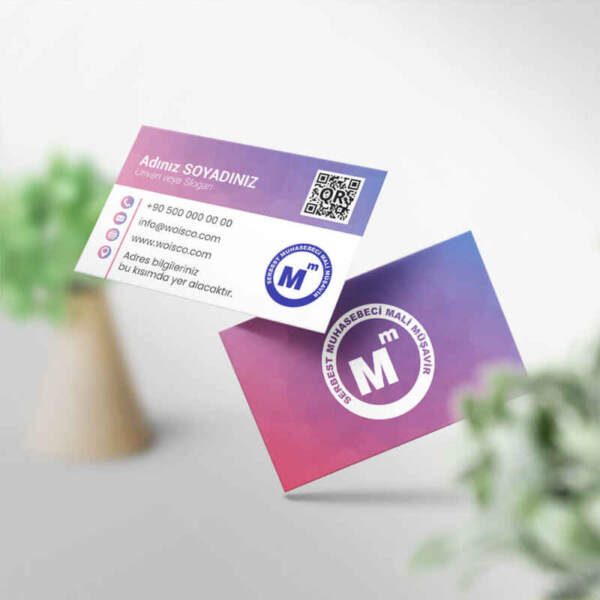 Muhasebeci Kartvizit Baskı 1000 Adet (MD: SM015)