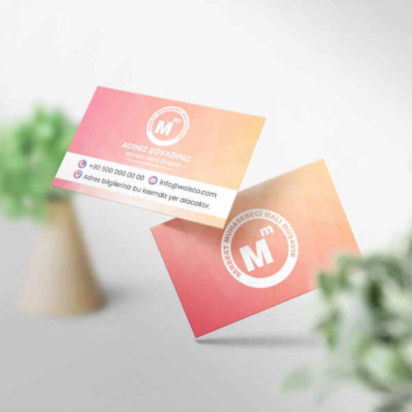 Muhasebeci Kartvizit Baskı 1000 Adet (MD: SM016)