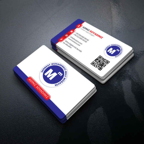 Muhasebeci Kartvizit Baskı 1000 Adet (MD: SM018)