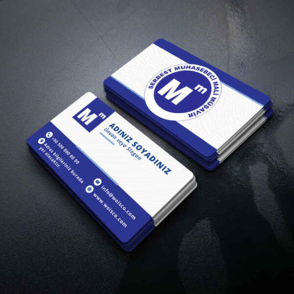 Muhasebeci Kartvizit Baskı 1000 Adet (MD: SM020)