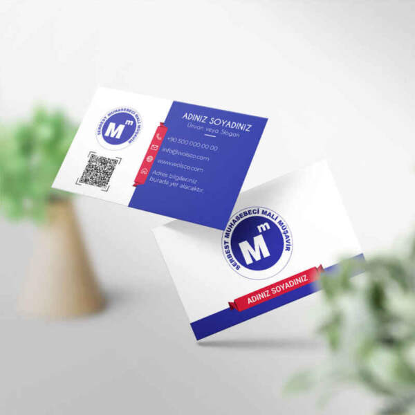 Muhasebeci Kartvizit Baskı 1000 Adet (MD: SM021)