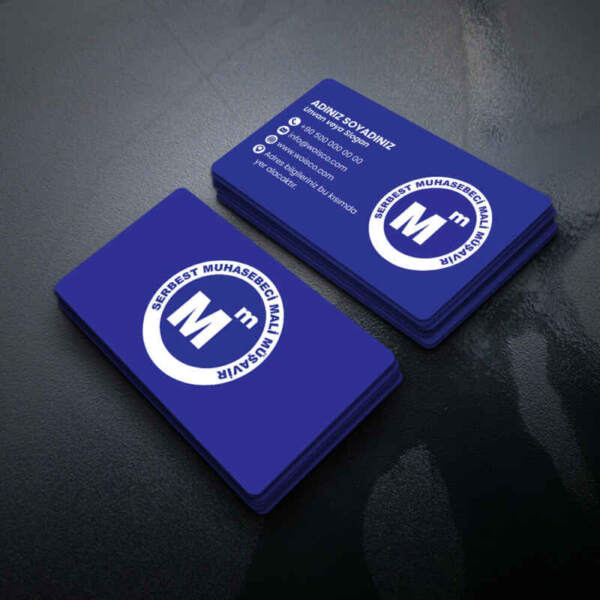 Muhasebeci Kartvizit Baskı 1000 Adet (MD: SM003)