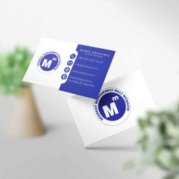 Muhasebeci Kartvizit Baskı 1000 Adet (MD: SM034)