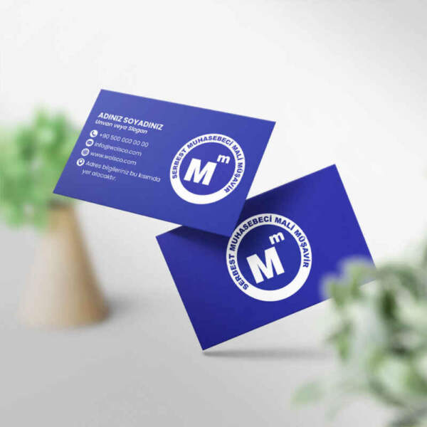 Muhasebeci Kartvizit Baskı 1000 Adet (MD: SM003)