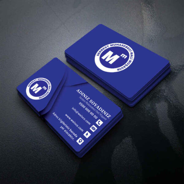 Muhasebeci Kartvizit Baskı 1000 Adet (MD: SM036)