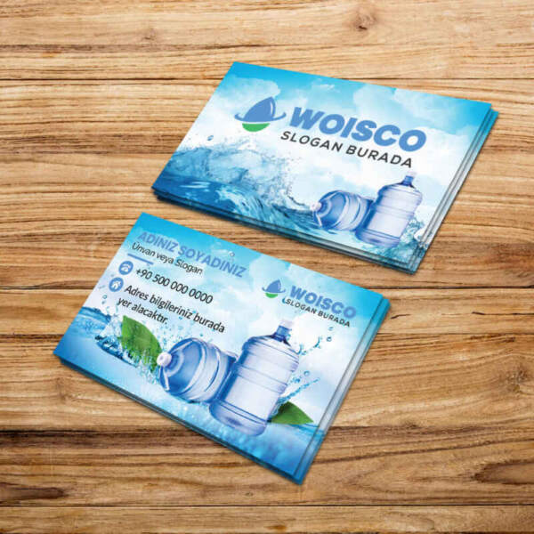 Sucu Kartvizit Baskı (Su Bayii Kartvizit) Md:SK131