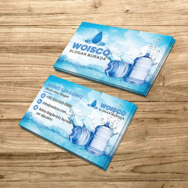 Sucu Kartvizit Baskı (Su Bayii) SK133