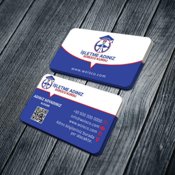 Sürücü Kursu Kartvizit Baskı Md:SK116