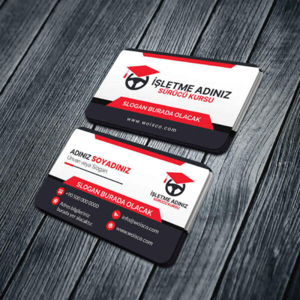 Sürücü Kursu Kartvizit Baskı Md:SK120