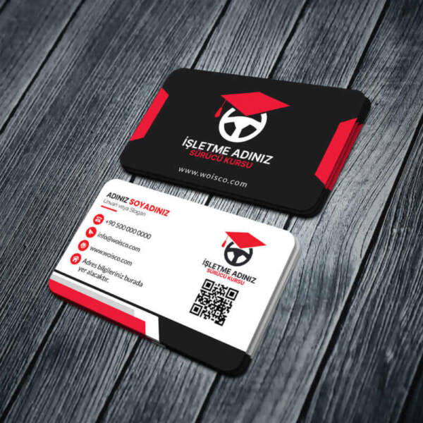 Sürücü Kursu Kartvizit Baskı Md:SK121
