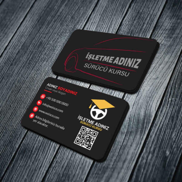 Sürücü Kursu Kartvizit Baskı Md:SK111