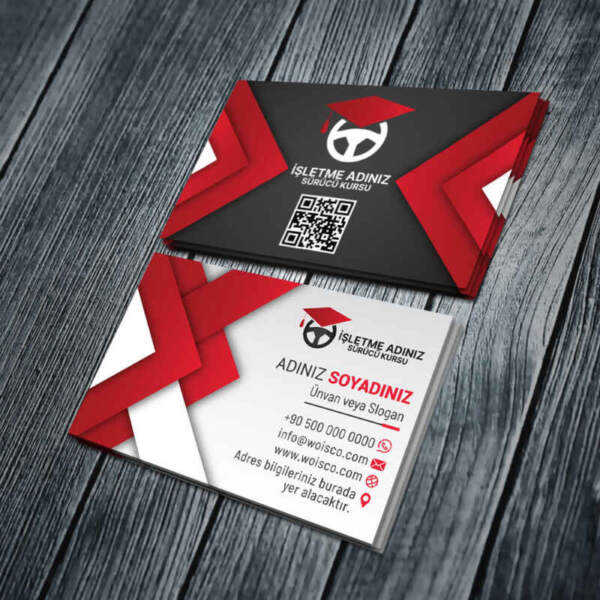 Sürücü Kursu Kartvizit Baskı Md:SK133