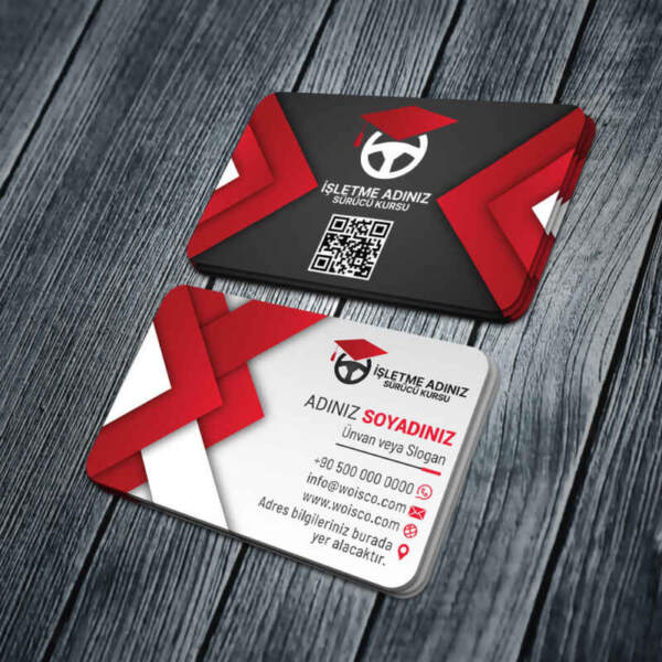 Sürücü Kursu Kartvizit Baskı Md:SK133