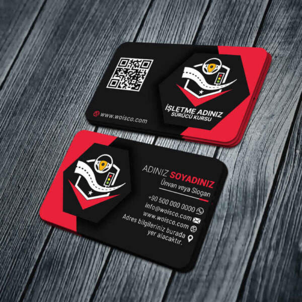 Sürücü Kursu Kartvizit Baskı Md:SK134