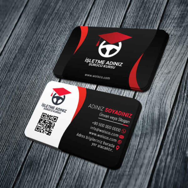 Sürücü Kursu Kartvizit Baskı Md:SK135