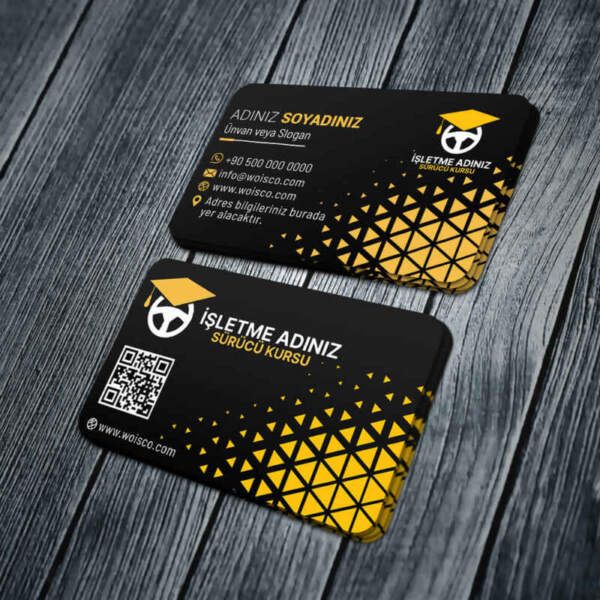 Sürücü Kursu Kartvizit Baskı Md:SK136
