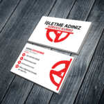 Sürücü Kursu Kartvizit Baskı Md:SK112