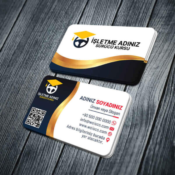 Sürücü Kursu Kartvizit Baskı Md:SK138