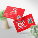 TAÇ Perde Kartvizit Baskı (MD: PN009)