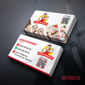 Tavukçu Kartvizit Baskı Model TN0183