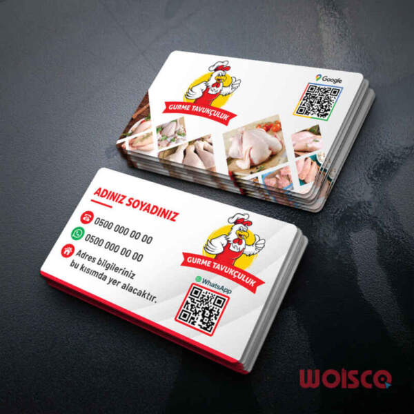 Tavukçu Kartvizit Baskı Model TN0183