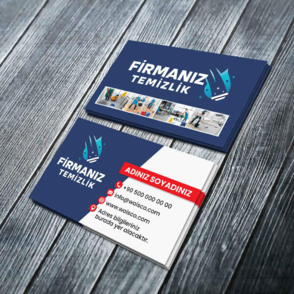 Temizlik Firması Kartvizit Baskı (Md:TZ006)