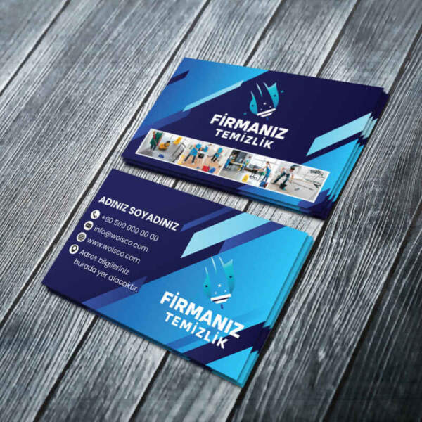 Temizlik Firması Kartvizit Baskı (Md:TZ005)