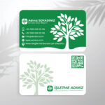 Peyzaj Kartvizit Tek & Çift Yönlü Baskı (Model H205)