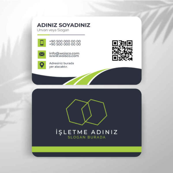 Kartvizit Tek & Çift Yönlü Baskı (Model H197)