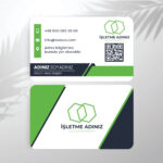 Kartvizit Tek veya Çift Yönlü Baskı (Model H182)