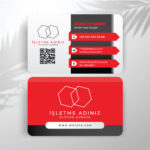 Kartvizit Tek & Çift Yönlü Baskı (Model H198)