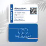 Kartvizit Tek & Çift Yönlü Baskı (Model H201)