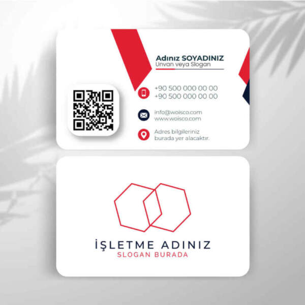 Kartvizit Tek & Çift Yönlü Baskı (Model H203)