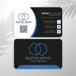 Kartvizit Tek veya Çift Yönlü Baskı (Model H183)