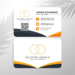 Kartvizit Tek veya Çift Yönlü Baskı (Model H186)