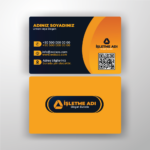 Kartvizit Tek veya Çift Yönlü Baskı (Model H138)