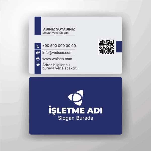 Kartvizit Tek veya Çift Yönlü Baskı (Model H146)