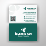 Kartvizit Tek veya Çift Yönlü Baskı (Model H147)