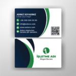 Kartvizit Tek veya Çift Yönlü Baskı (Model H148)