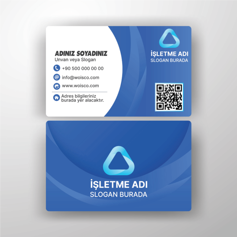 Kartvizit Tek veya Çift Yönlü Baskı (Model H149)