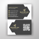 Kartvizit Tek veya Çift Yönlü Baskı (Model H151)