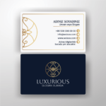 Kartvizit Tek veya Çift Yönlü Baskı (Model H137)