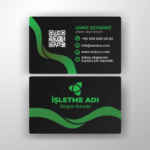 Kartvizit Tek veya Çift Yönlü Baskı (Model H155)