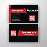 Kartvizit Tek veya Çift Yönlü Baskı (Model H156)