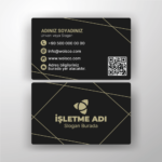 Kartvizit Tek veya Çift Yönlü Baskı (Model H157)