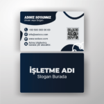 Kartvizit Tek veya Çift Yönlü Baskı (Model H158)