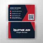 Kartvizit Tek veya Çift Yönlü Baskı (Model H162)