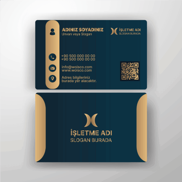 Kartvizit Tek veya Çift Yönlü Baskı (Model H142)