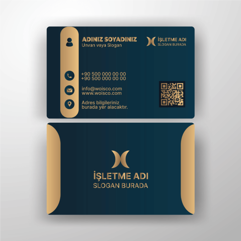 Kartvizit Tek veya Çift Yönlü Baskı (Model H142)